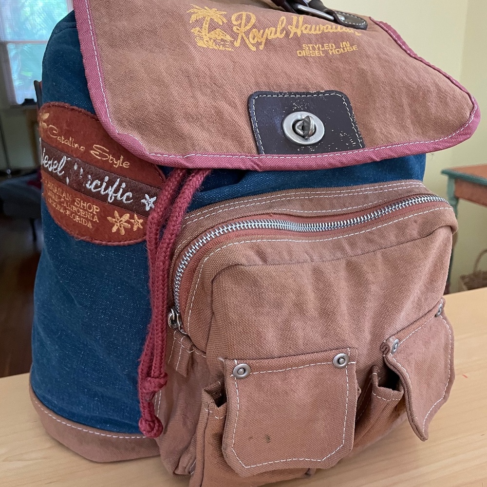 Backpack, made by DIESEL